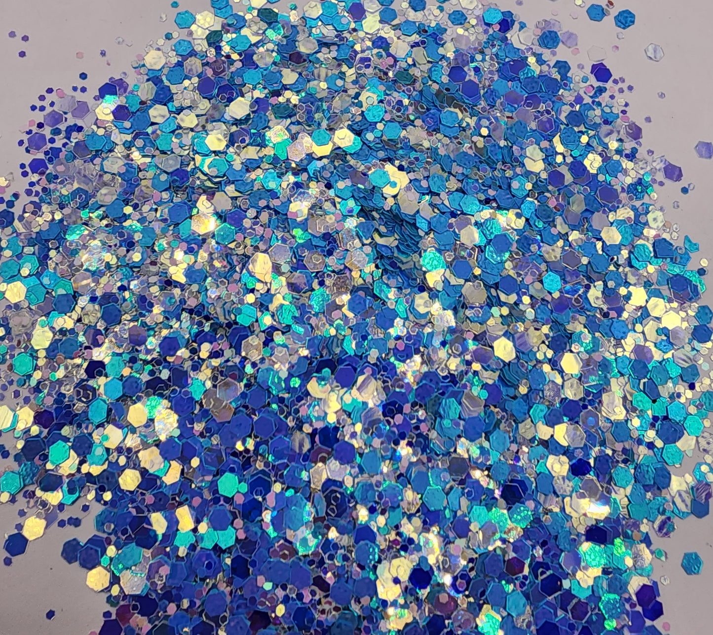 Blue Raspberry Chunky Mix Glitter