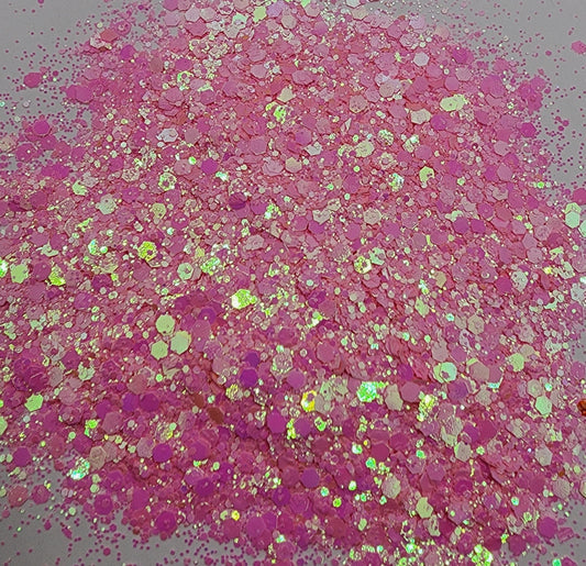 Ballet Slippers Chunky Mix Glitter