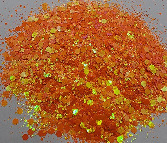 Papaya Chunky Mix Glitter