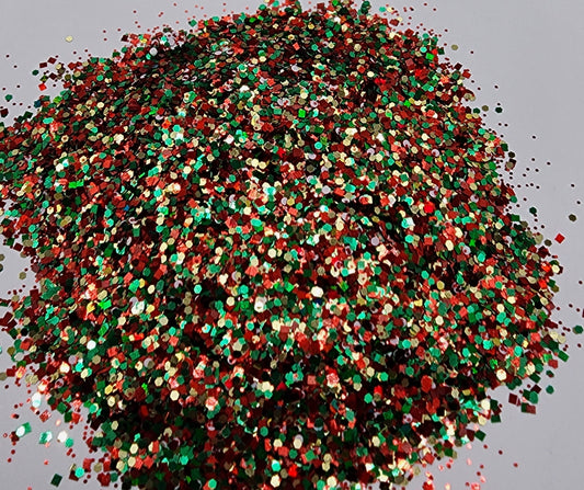 It's Santaaa!! Mini Chunky Mix Glitter