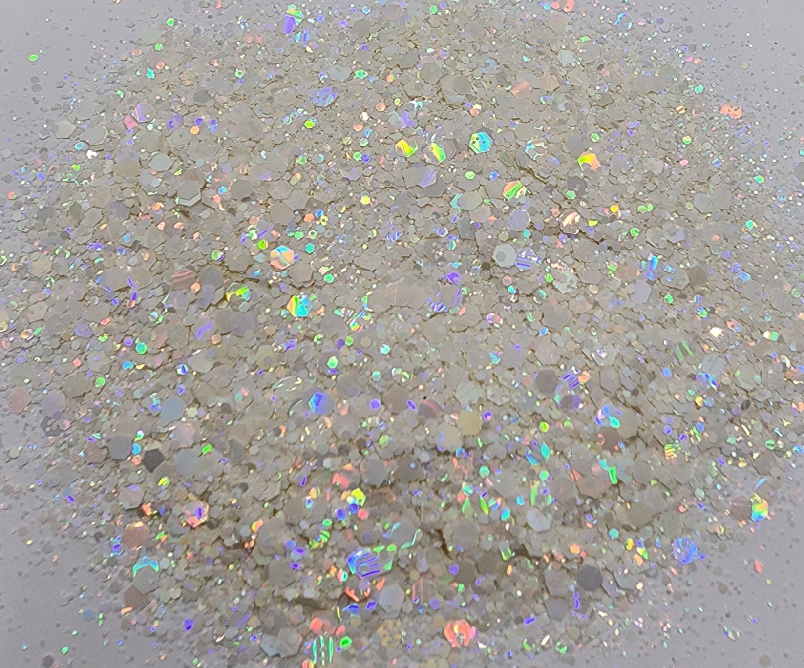 Moonstone Chunky Mix Glitter Cured Aroma Beads