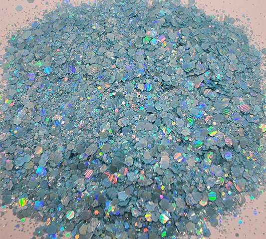 Bedtime Bear Holographic Chunky Mix Glitter