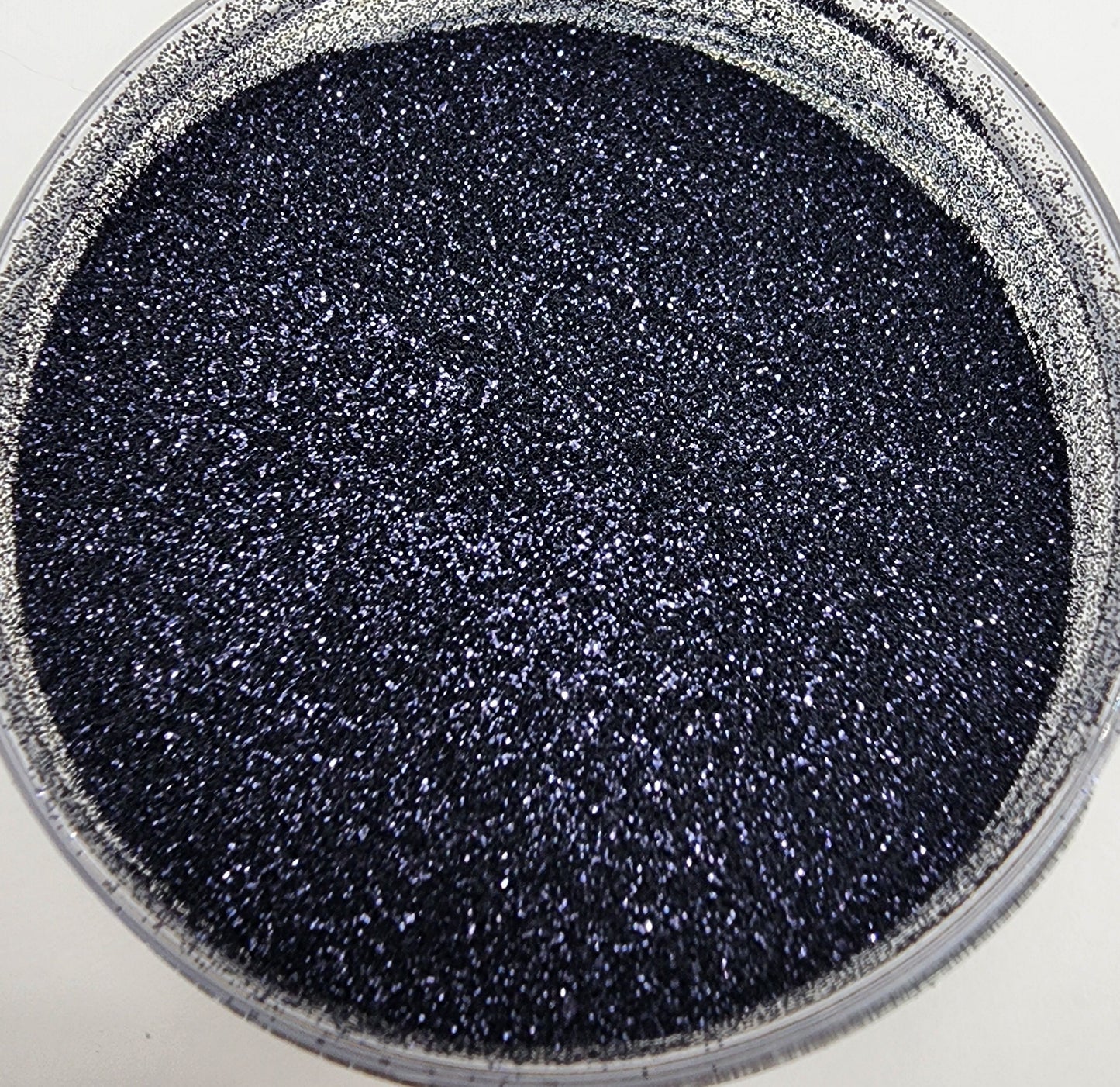 Navy Blue Metallic Glitter Dust