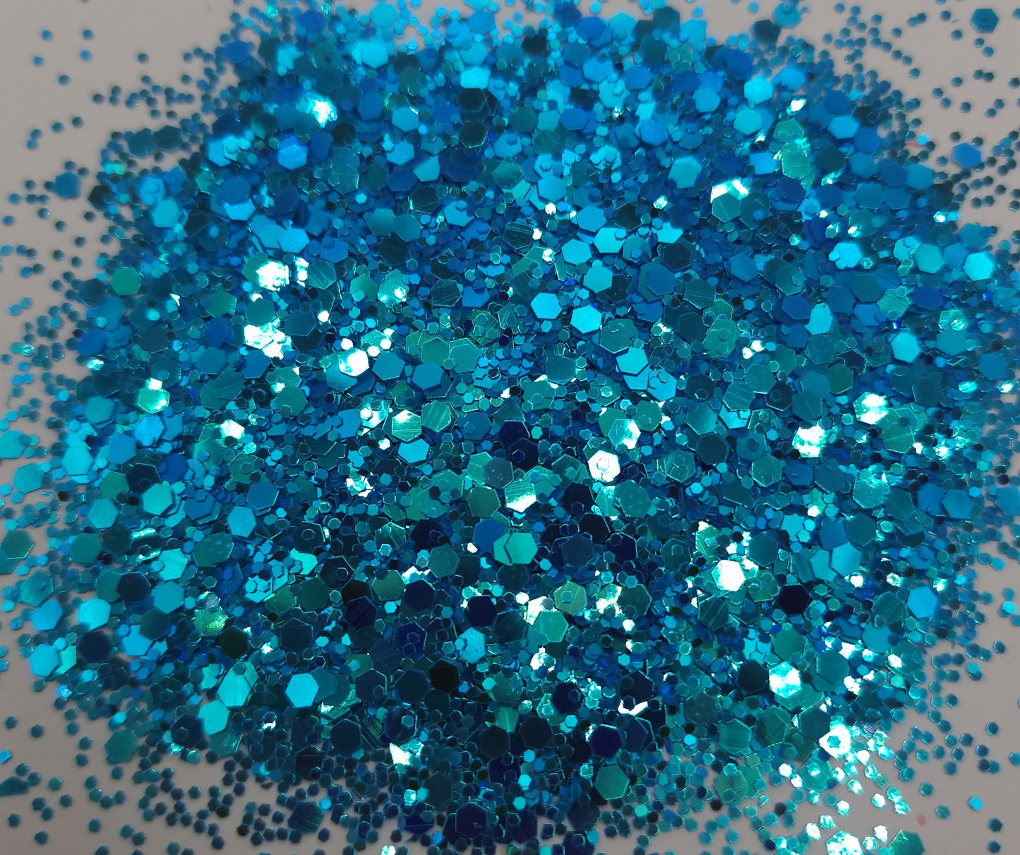 Electric Blue Glow in the Dark Glitter