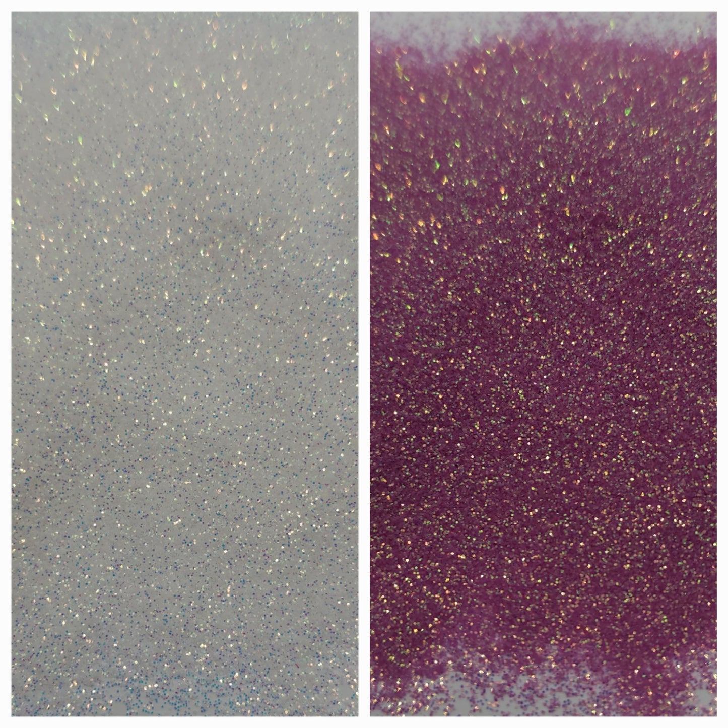 White to Pink UV Ultra Fine Glitter