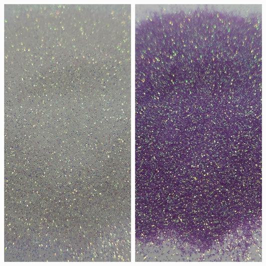 White to Purple UV Ultra Fine Glitter