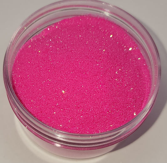 Neon Pink Iridescent Glitter Dust