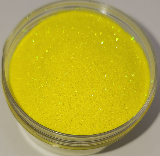 Neon Yellow Iridescent Glitter Dust