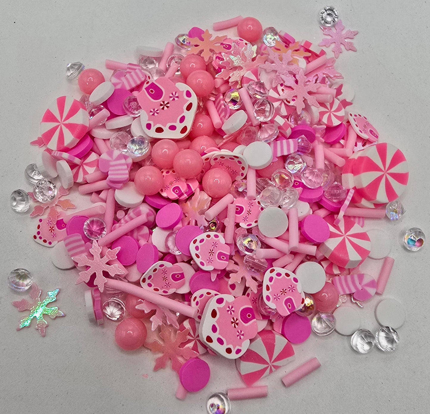 Pink Gingerbread Polymer Clay