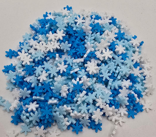 Winter Snowflakes Polymer Clay