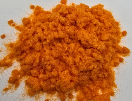 Orange Premium Rayon Flocking Powder