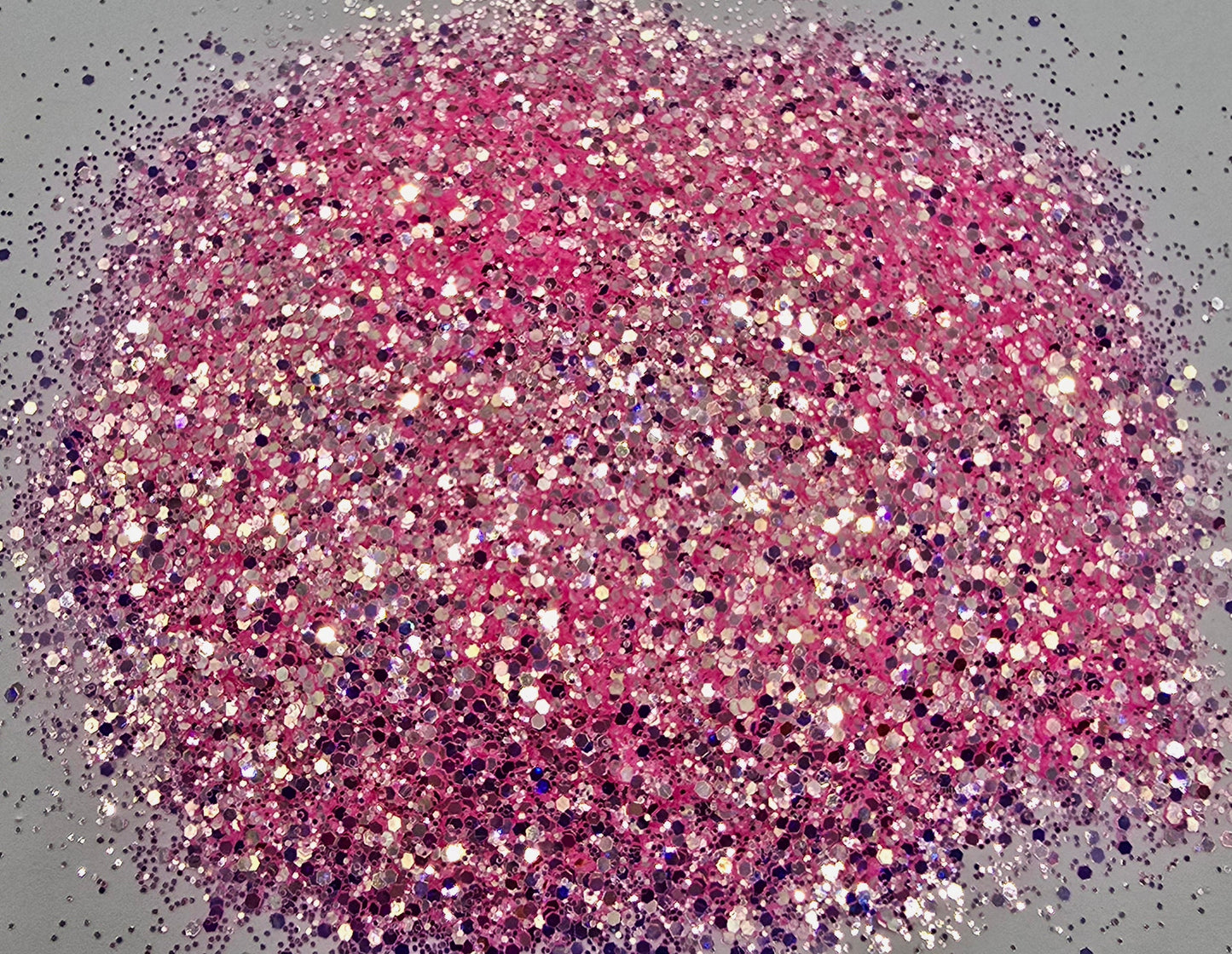 Bubblegum Diamonds Mini Chunky Mix Glitter