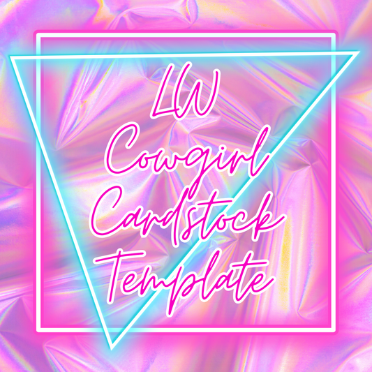 LW Cardstock Cardstock Template