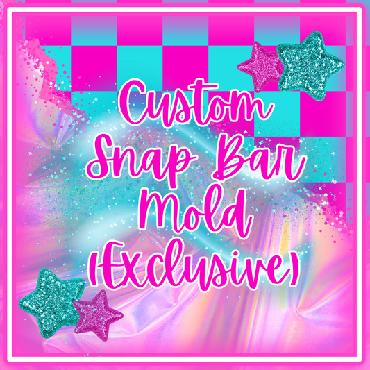 Wax Melt Snap Bar Custom Mold (Exclusive)