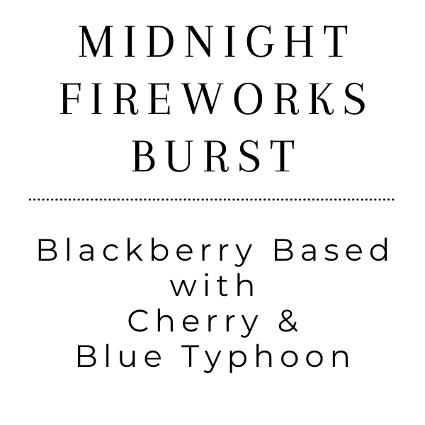 Midnight Fireworks Burst- Tea