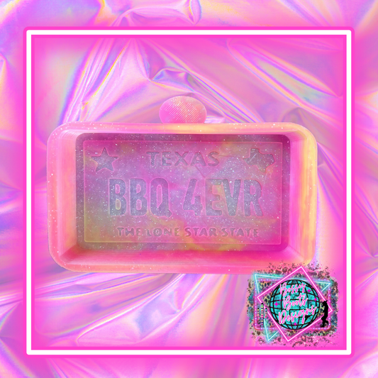 BBQ License Plate