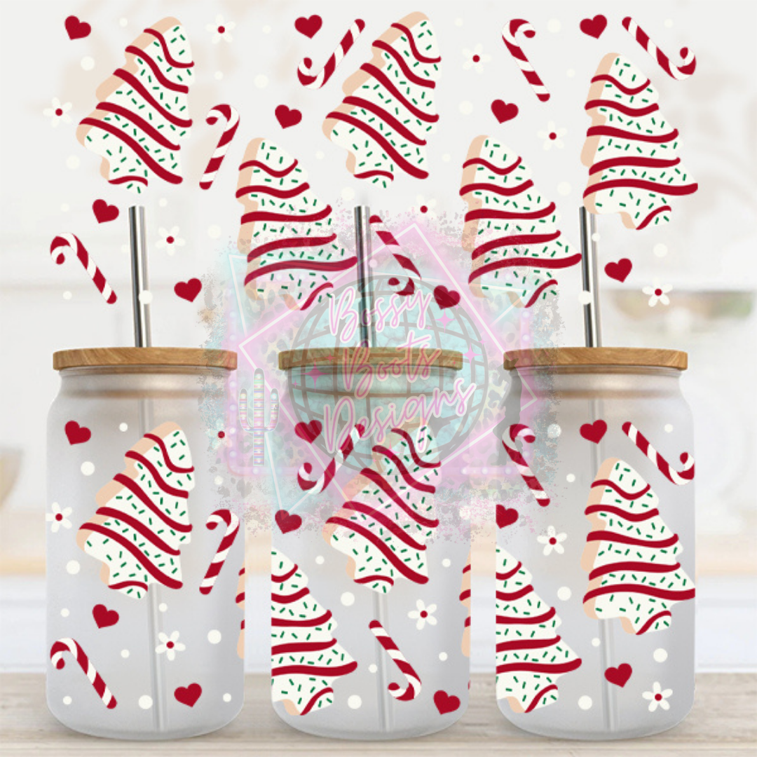 16oz UV DTF cup Wrap- Snack Cakes