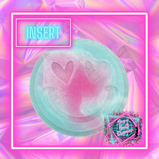 Heart Eye Smiley Insert