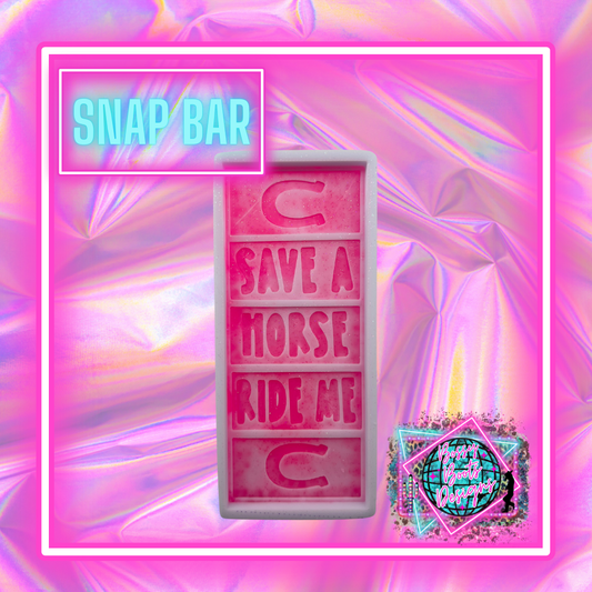 Save A Horse Ride Me Snap Bar Mold (Exclusive)