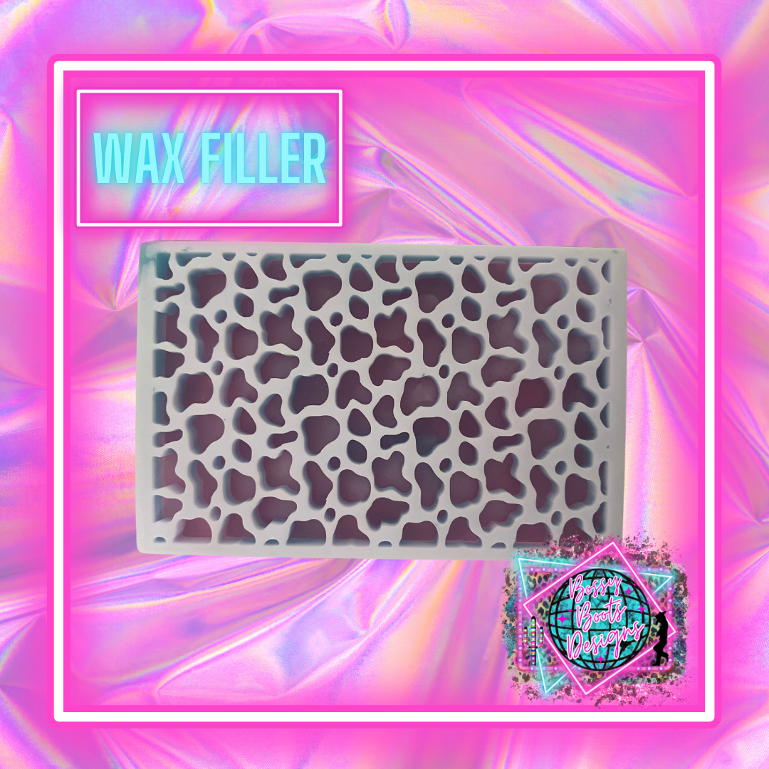 Small Cow Print Wax Filler Mold (Exclusive)