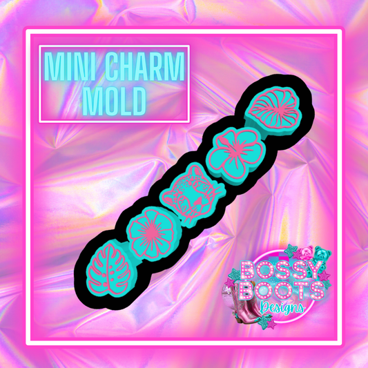 Jungle Vibes Mini Charm Mold