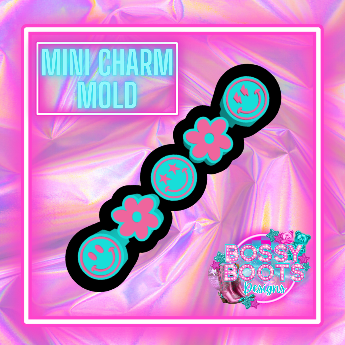 Smile Mini Charm Mold
