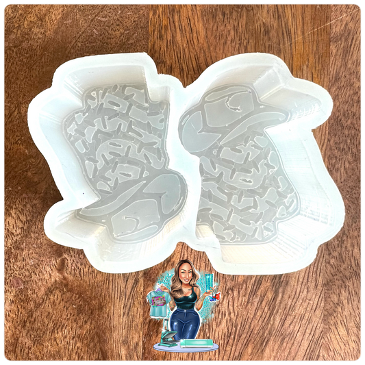 Cowboy Christmas Snack Cake Vent Clips
