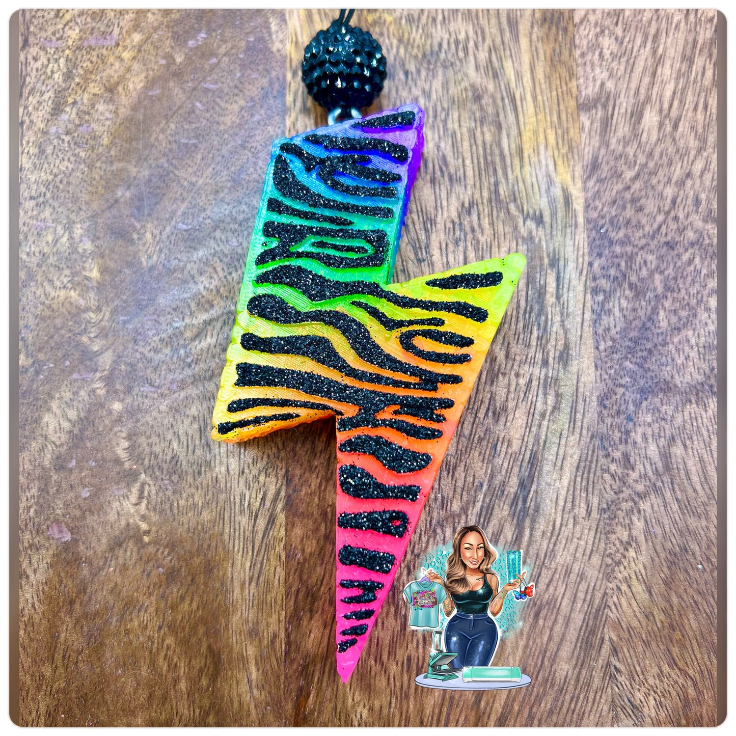 Zebra Print Bolt