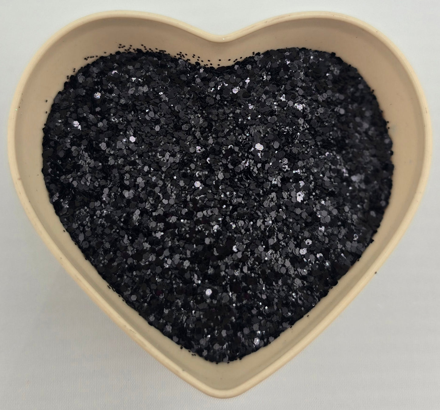 Midnight Black Mini Chunky Mix Glitter