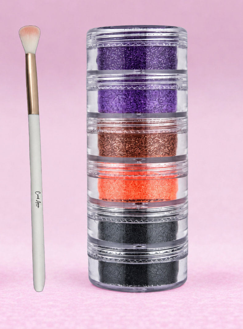 Holiday Glitter Dust Sample Tower