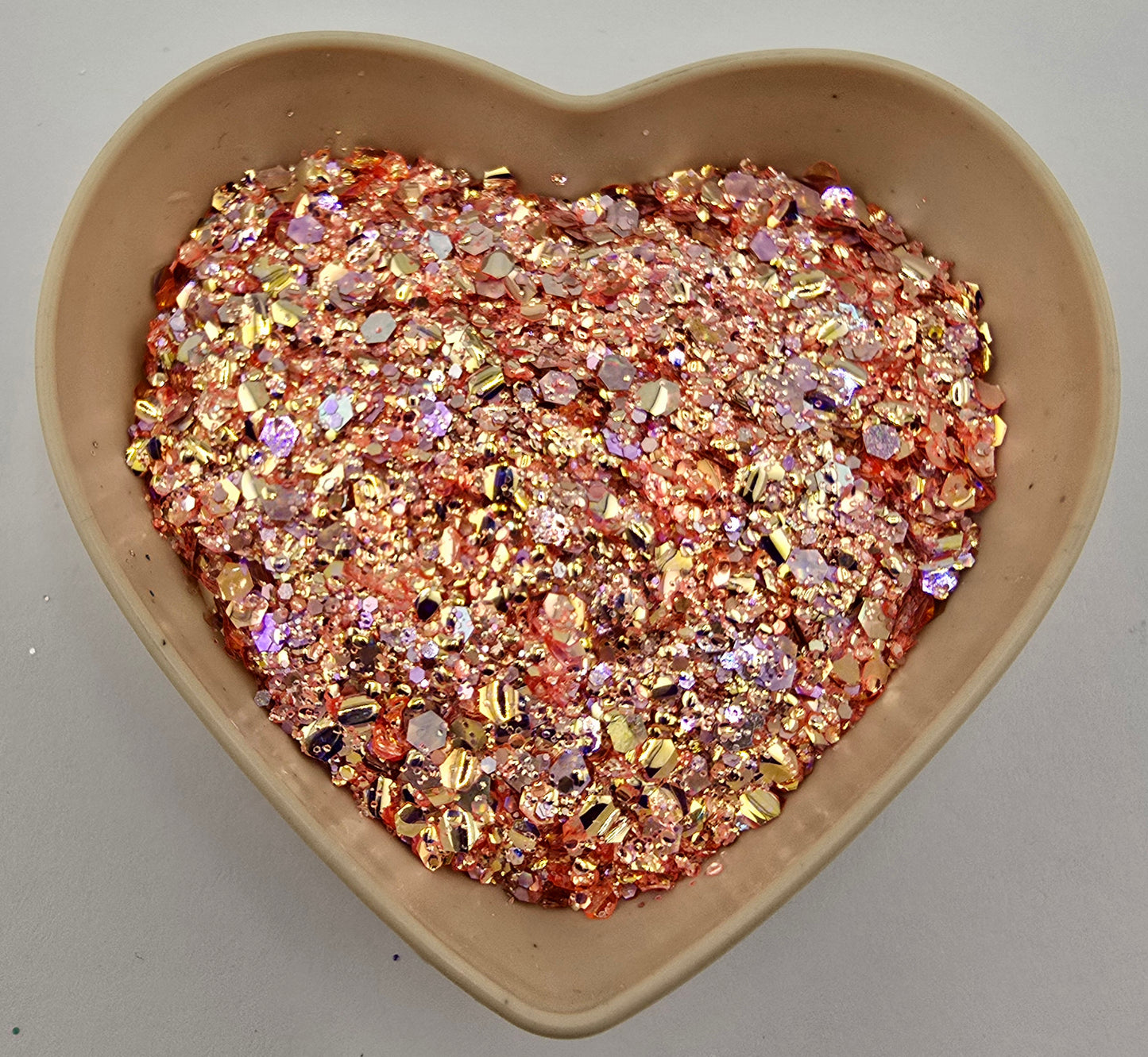 Clementine 3D Bubble Cat Eye Chunky Glitter