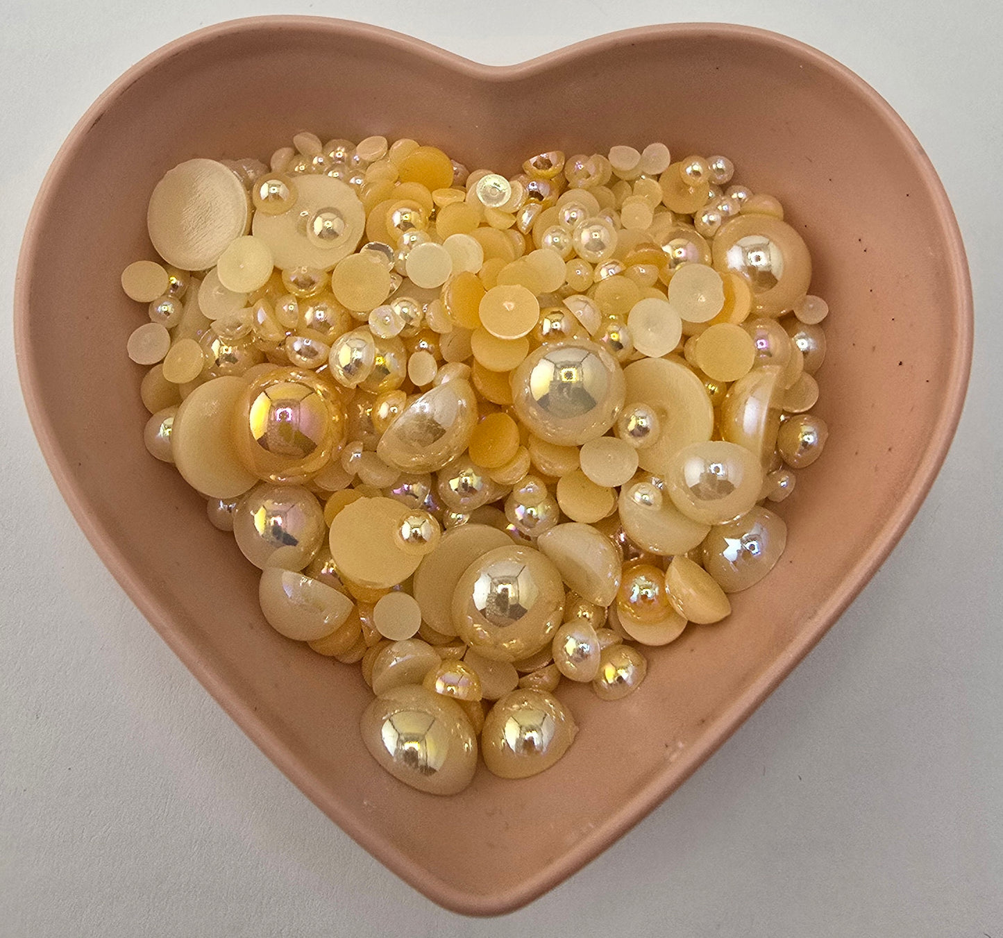 Pretty Peachy Half Pearl Mix