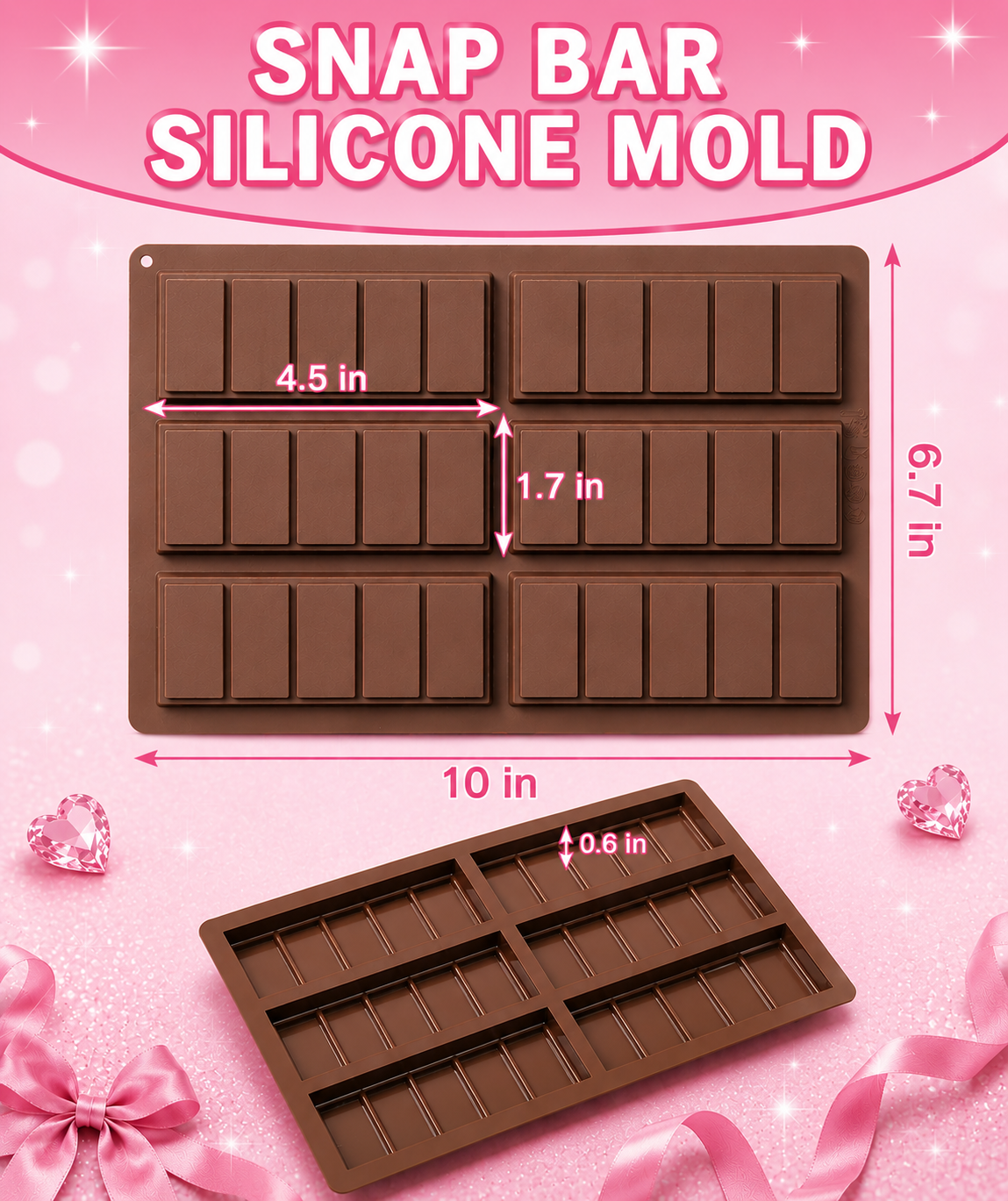 Snap Bar Silicone Mold