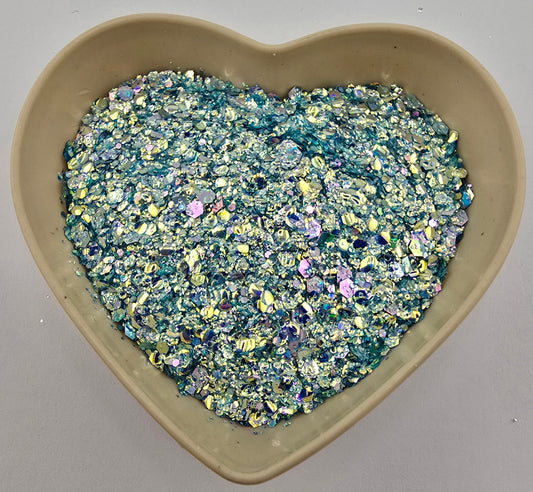 3 Paws 3D Bubble Cat Eye Chunky Glitter