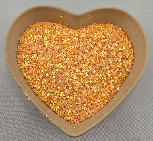 Peach Bellini Mini Chunky Glitter