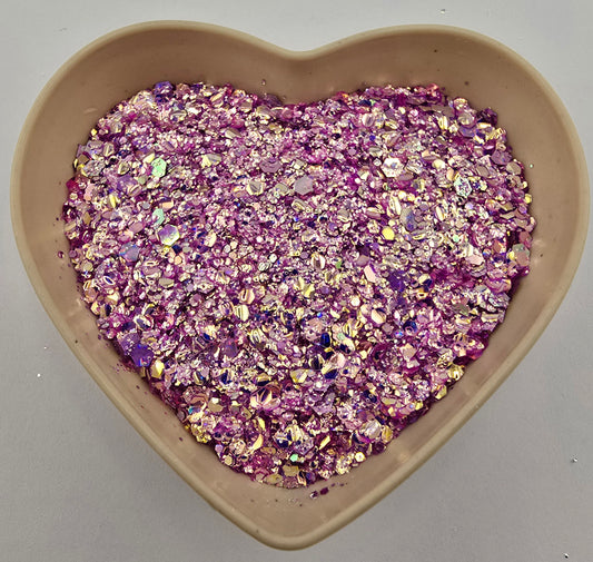 Bella 3D Bubble Cat Eye Chunky Glitter