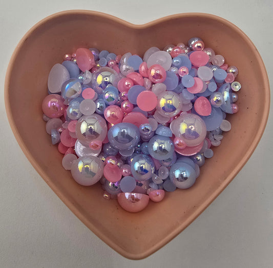 Cotton Candy Half Pearl Mix