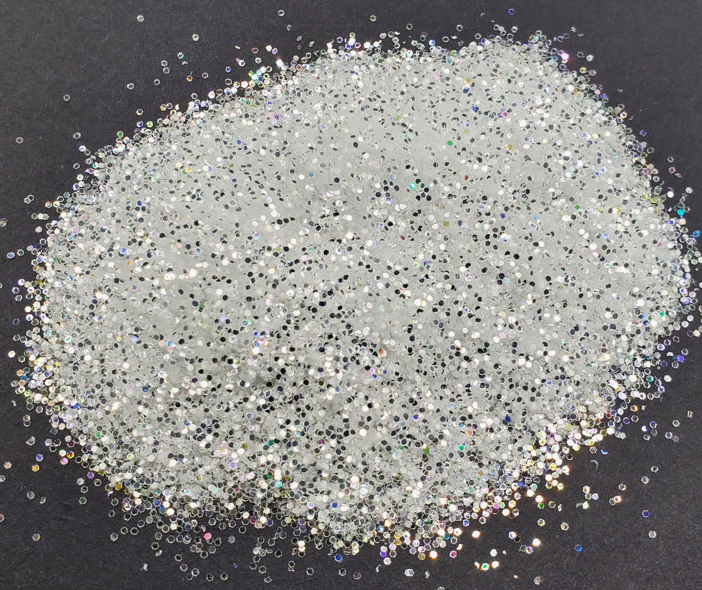 White Diamonds Standard Glitter Cured Aroma Beads