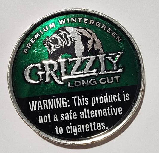 Grizzly Wintergreen Long Cut Lid