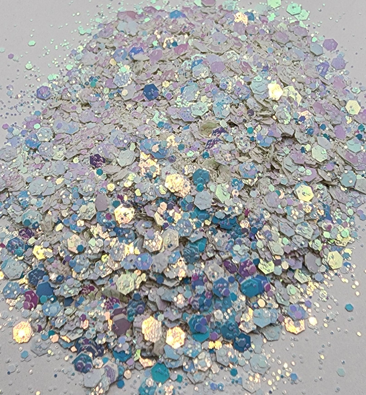 Space Cowboy Chunky Mix Glitter Cured Aroma Beads