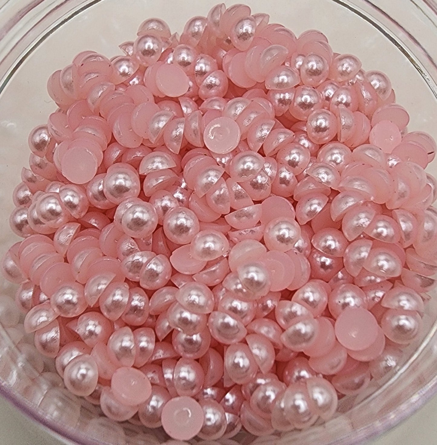 Light Pink Half Pearl 4mm