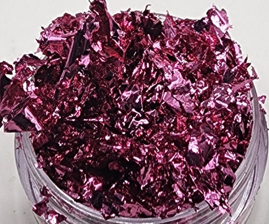 Pink Foil Flakes