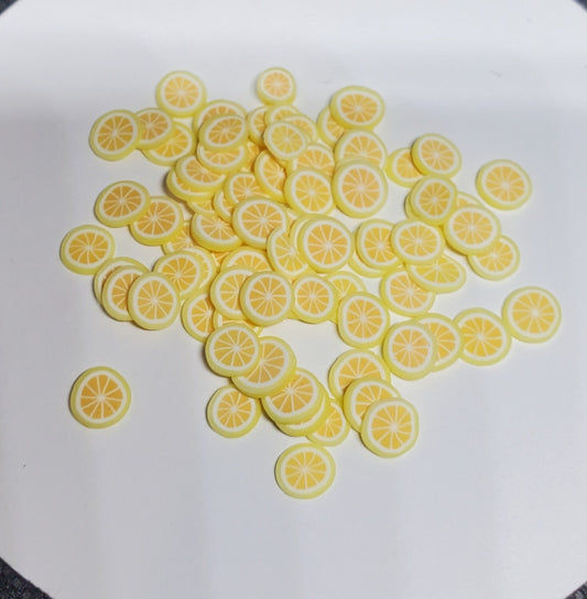 Lemon Slice Polymer Clay