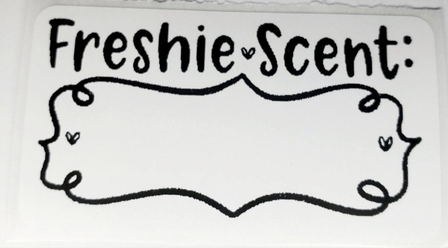 Freshie Scent Stickers