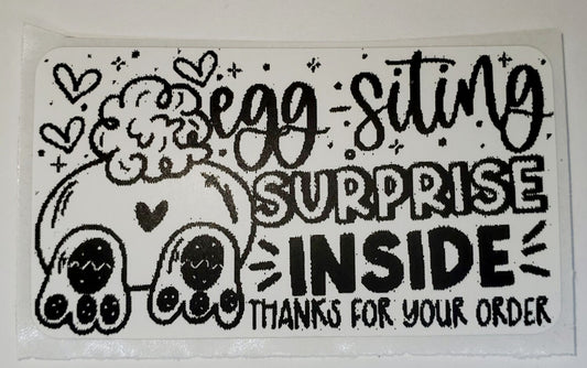 Egg-siting Surprise Stickers