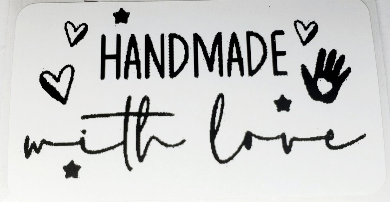 Handmade With Love Stickers