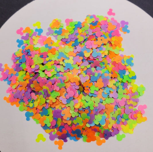 Neon Mouse Glitter