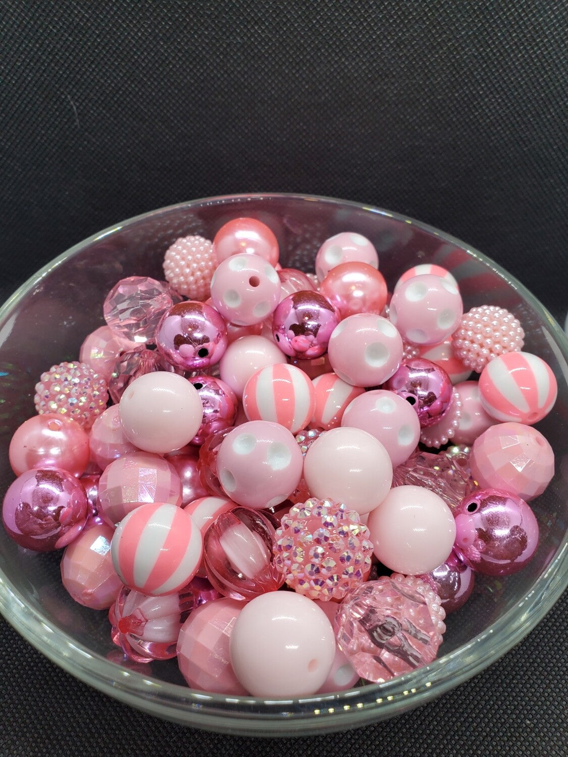 Ballroom Princess Mix 20mm Bubblegum Beads