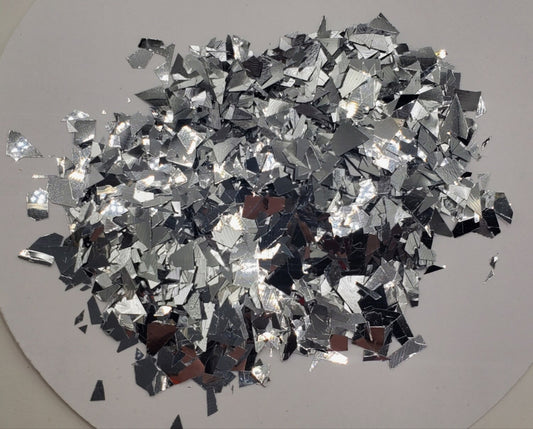 Silver Shards Glitter