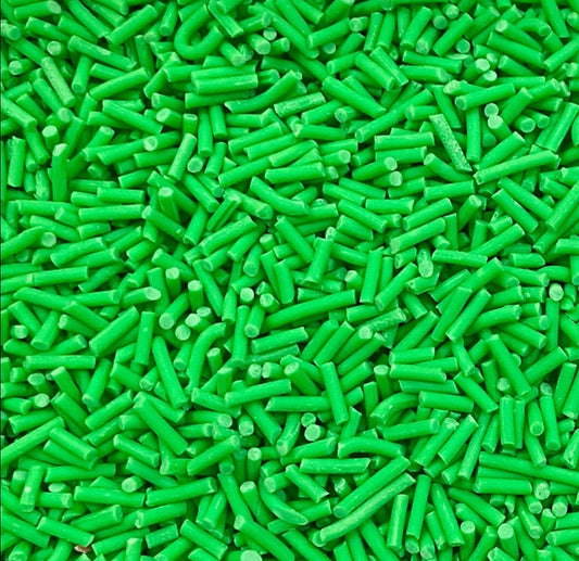 Green Sprinkles Polymer Clay